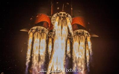 موشک سایوز ۳۴ماهواره اینترنتی را به فضا برد